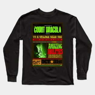 wanted Dracula Long Sleeve T-Shirt